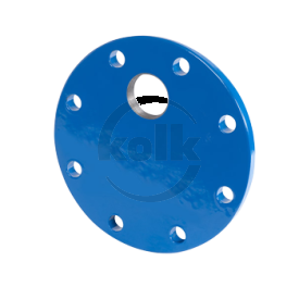 Blank flange with eccentric threadhole (XDe) PN10/16