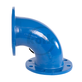 90° flanged bend (Q) PN10/16