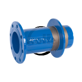 Flanged spigot pipe with puddle flange (FM) PN10/16