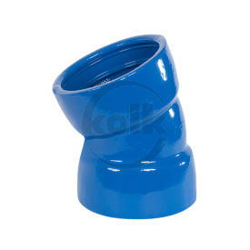 Double socket bend 22½° (MMK 22½°) PN10/16