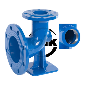 Duckfoot reduction bend (RQN) PN10/16