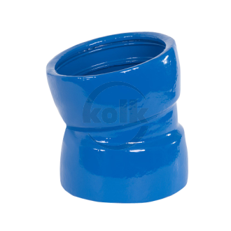 Double socket bend 11¼° (MMK 11¼°) PN10/16