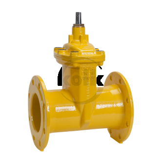 Flanged gate valves PN10/16 DIN F5 for gas