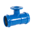 Double socket T with flanged branch (MMA-KS) PN10