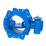 Butterfly valves for underground installation