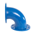 90° flanged bend (Q) PN10/16