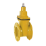 Flanged gate valves PN10/16 DIN F4 for gas