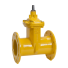 Flanged gate valves PN10/16 DIN F5 for gas